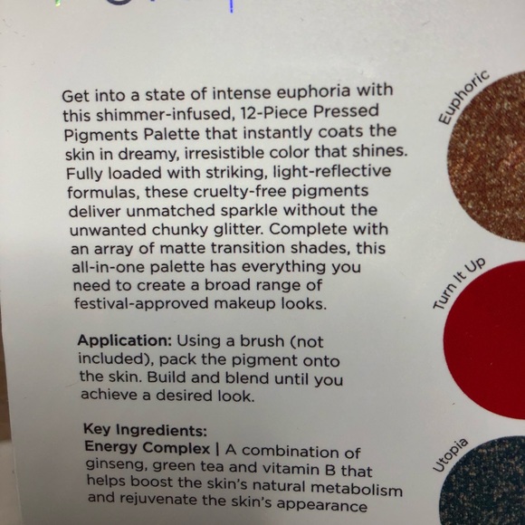 NIB PÜR Festival 2.0 Eyeshadow Palette - Picture 5 of 12